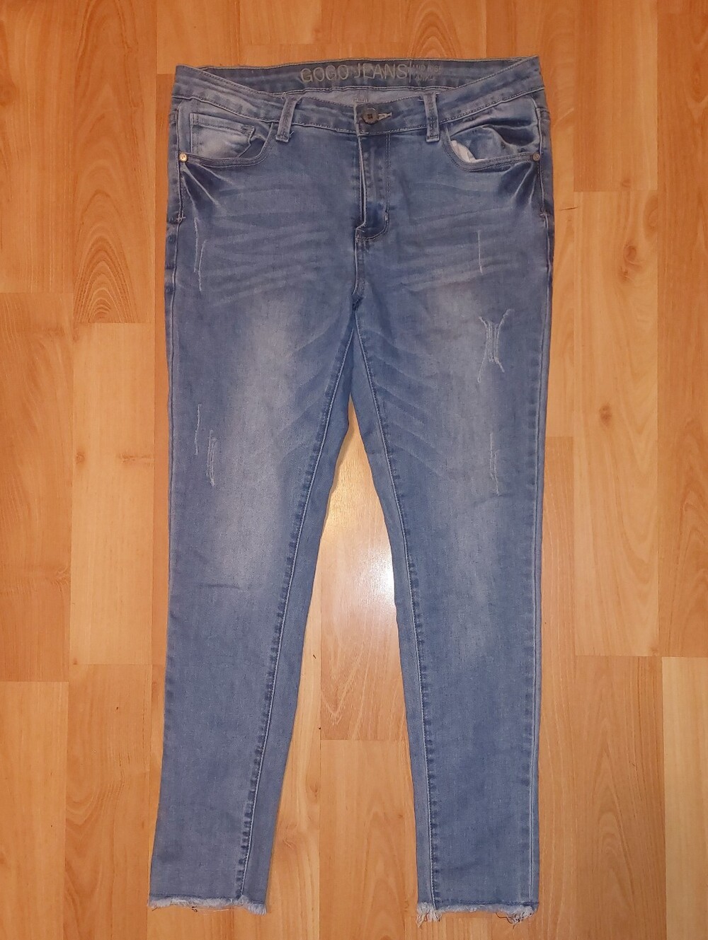 Gogo jeans Women's Light Blue Skinny Jeans